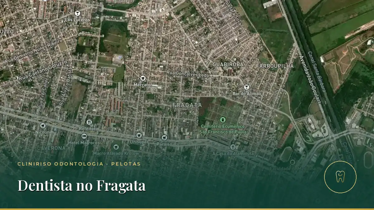 Dentista no Fragata, Pelotas: atendimento perto de você — Cliniriso, Pelotas