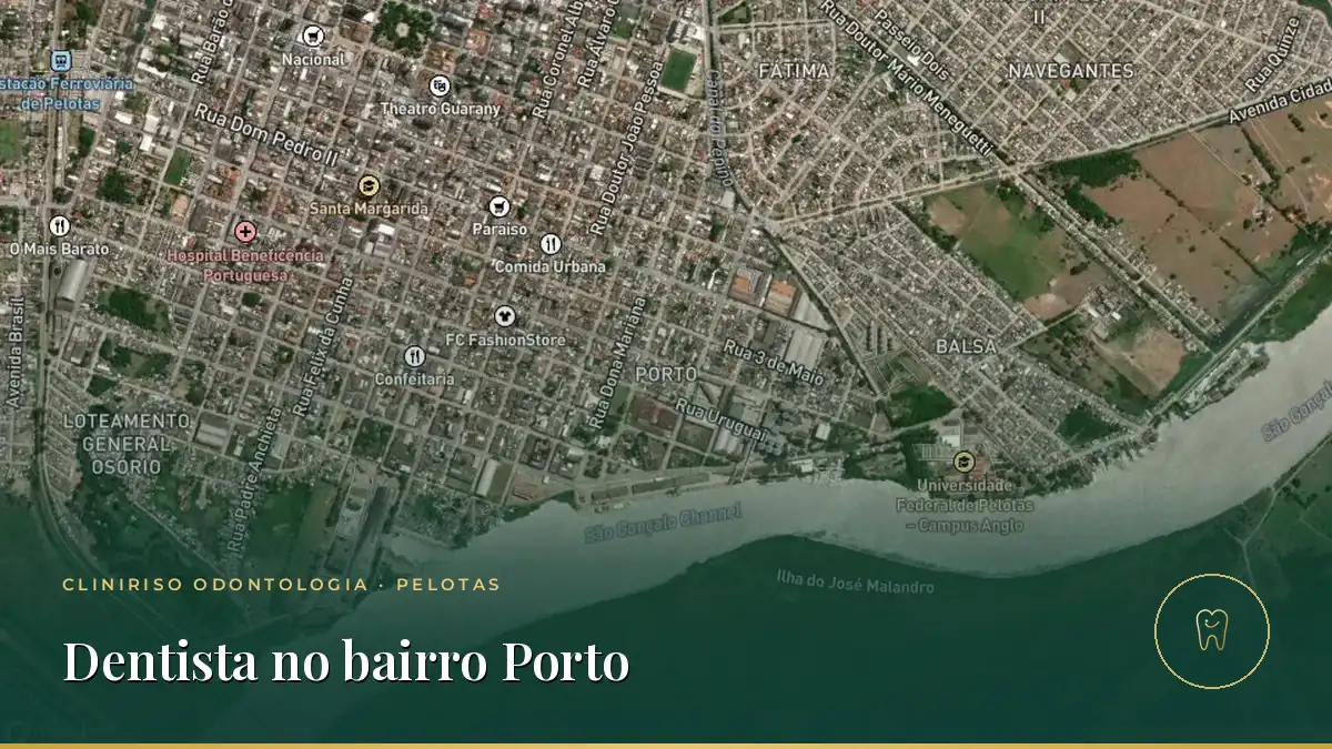 Dentista no bairro Porto, Pelotas — Cliniriso, Pelotas